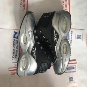Men’s Reebok Question Mid I3 Motorsports Shoes Sneakers Size 12.